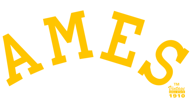 Iowa State Cyclones Logo 1910-1929