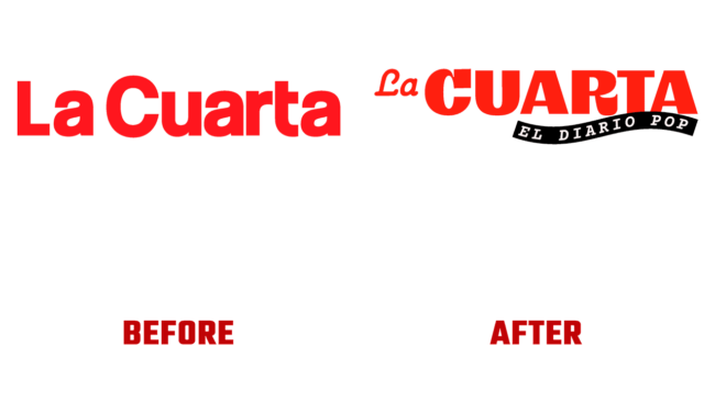 La Cuarta Prima e Dopo Logo (storia)
