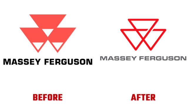 Massey Ferguson Prima e Dopo Logo (storia)