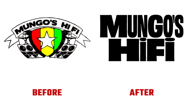 Mungo's Hi Fi Prima e Dopo Logo (storia)