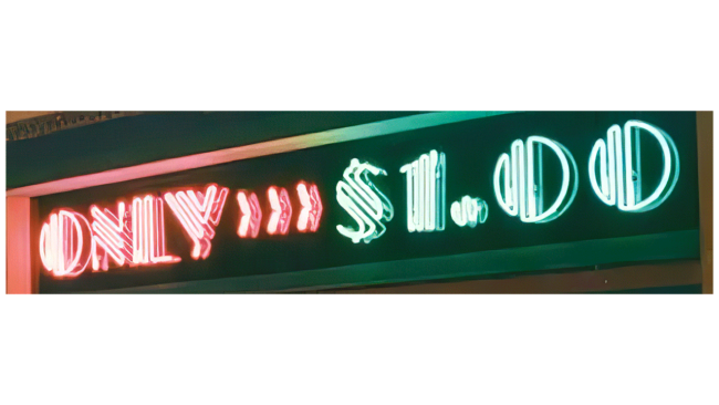 Only 1.00 Logo 1986-1991