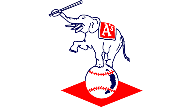 Philadelphia Athletics Logo 1954