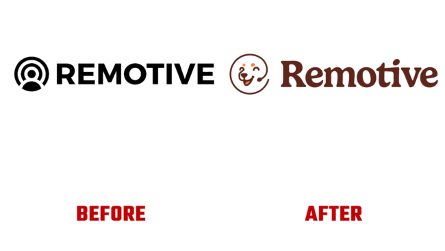 Remotive Prima e Dopo Logo (storia)