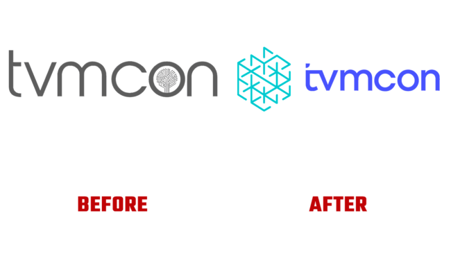 TVM Conference Prima e Dopo Logo (storia)