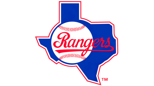 Texas Rangers Logo 1984-1993