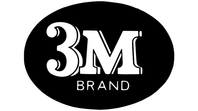 3M Brand (first era) Logo 1952-1954