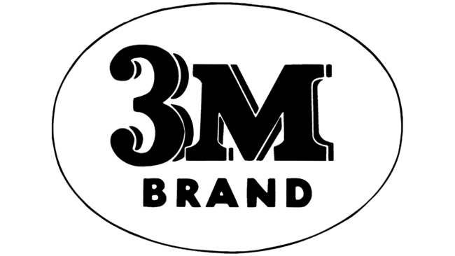 3M Brand (second era) Logo 1957-1958
