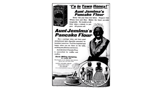 Aunt Jemima Logo 1893-1957