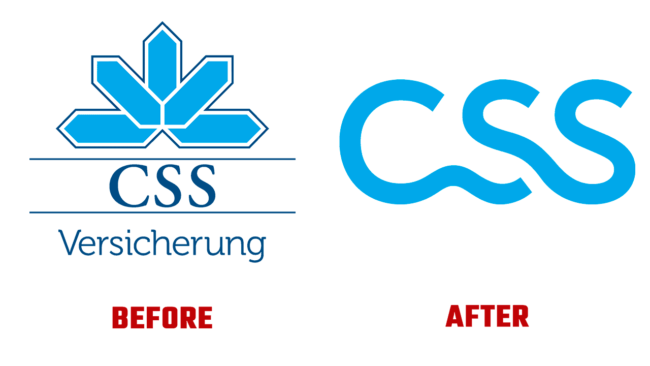 CSS (Insurance) Prima e Dopo Logo (storia)