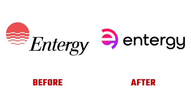 Entergy Prima e Dopo Logo (storia)