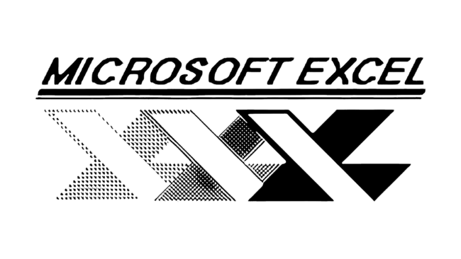 Excel 2.0 Logo 1985-1990