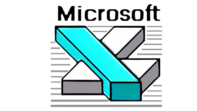 Excel 3.0 Logo 1990-1994