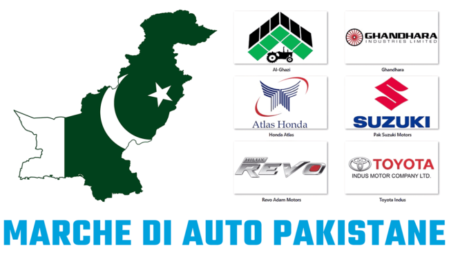 Marche di auto Pakistane