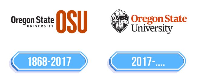 Oregon State University Logo Storia