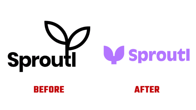 Sproutl Prima e Dopo Logo (storia)