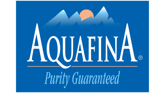 Aquafina Logo 1994-2004