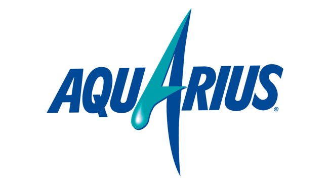 Aquarius (drink) Logo 1991-2005