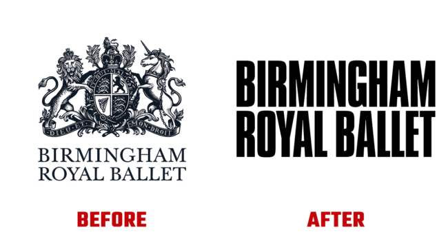 Birmingham Royal Ballet Prima e Dopo Logo (storia)