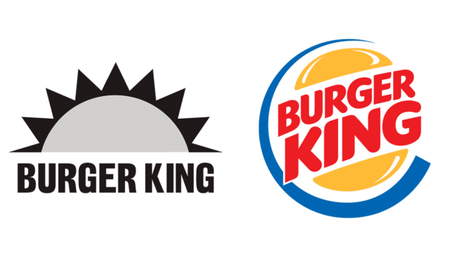 Burger King loghi aziendali allora e oggi