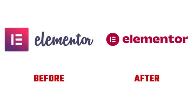 Elementor Prima e Dopo Logo (storia)