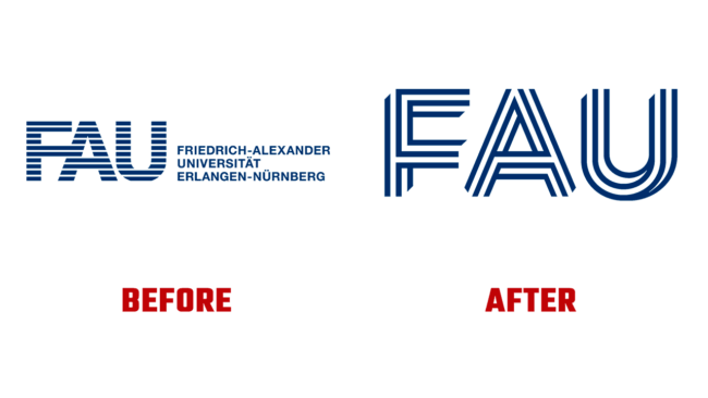 FAU Prima e Dopo Logo (Storia)