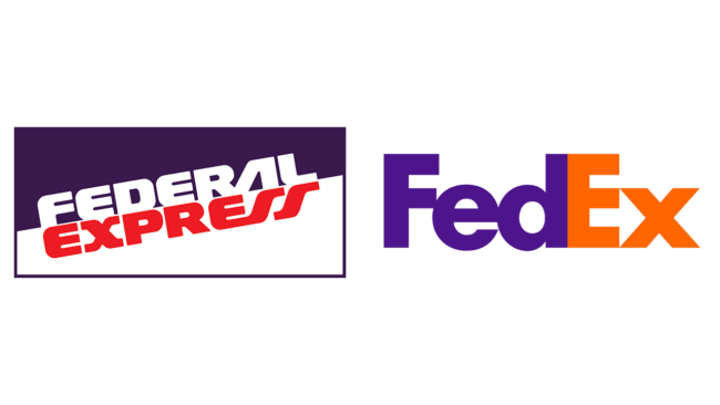 Fedex loghi aziendali allora e oggi
