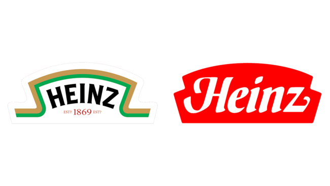 Heinz loghi aziendali allora e oggi