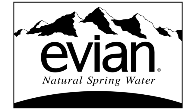 Logo della Evian