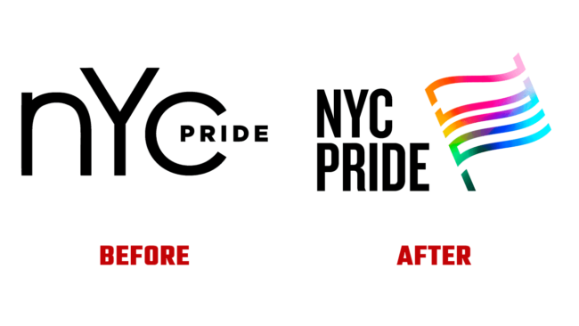 NYC Pride Prima e Dopo Logo (Storia)