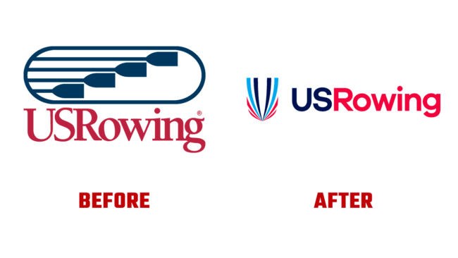 USRowing Prima e Dopo Logo (storia)