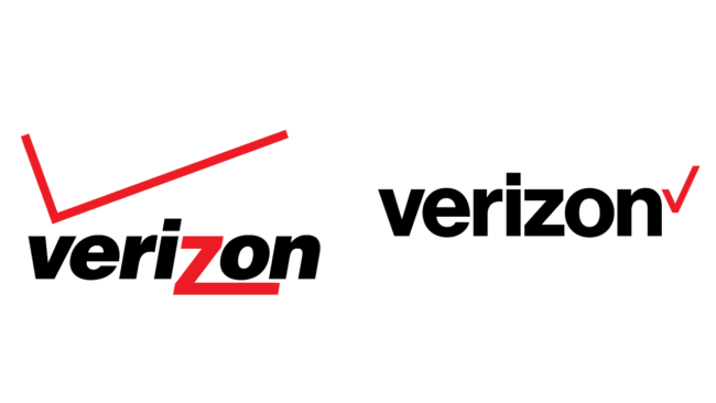 Verizon loghi aziendali allora e oggi