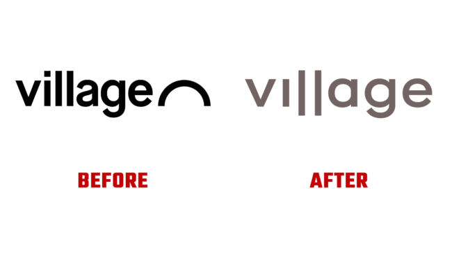 Village Montréal Prima e Dopo Logo (Storia)