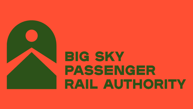 Big Sky Passenger Rail Authority Nuovo Logo