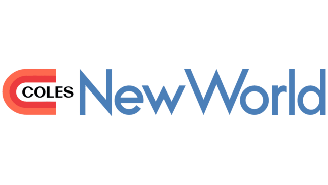 Coles New World Logo 1987-1991