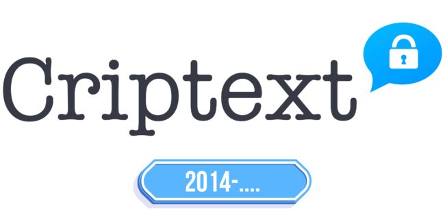 Criptext Logo Storia