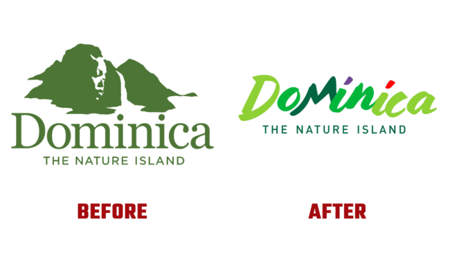 Dominica Prima e Dopo Logo (Storia)