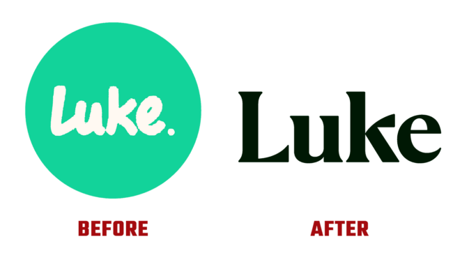 Luke Prima e Dopo Logo (Storia)