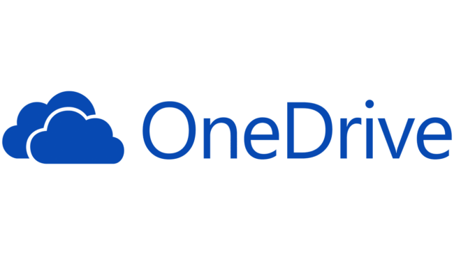 Microsoft OneDrive Logo 2014-2019