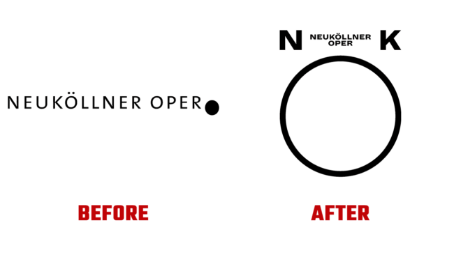 Neuköllner Oper Prima e Dopo Logo (Storia)