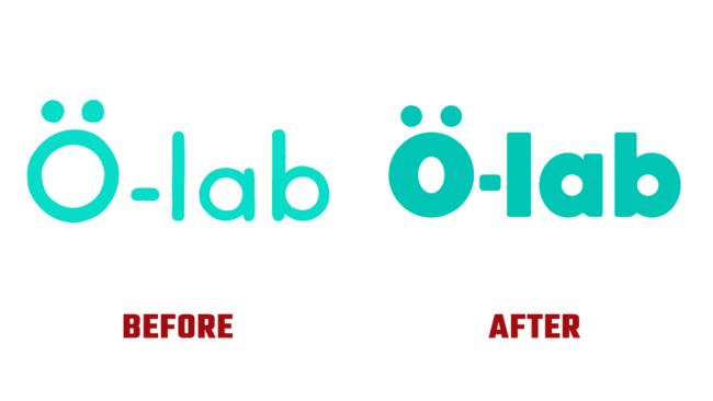 Ö lab Prima e Dopo Logo (Storia)