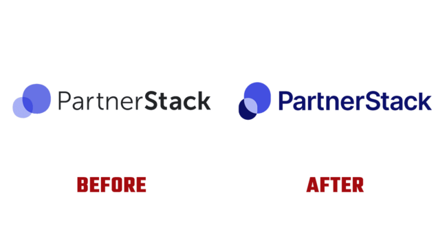 PartnerStack Prima e Dopo Logo (Storia)