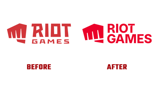 Riot Games Prima e Dopo Logo (Storia)