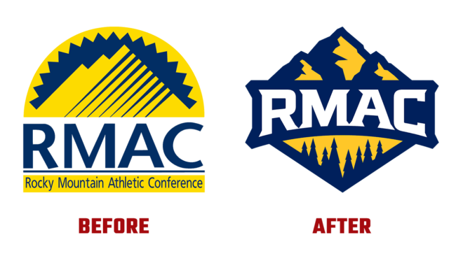 Rocky Mountain (RMAC) Prima e Dopo Logo (Storia)