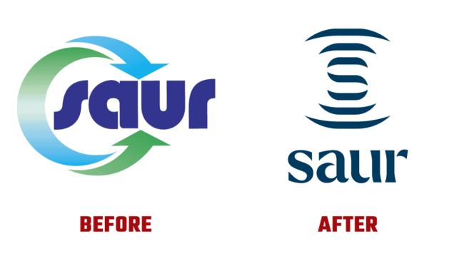 Saur Prima e Dopo Logo (Storia)