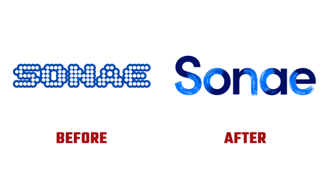 Sonae Prima e Dopo Logo (Storia)