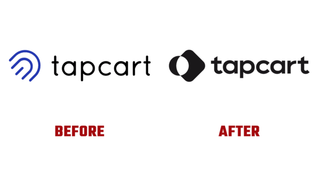 Tapcart Prima e Dopo Logo (Storia)
