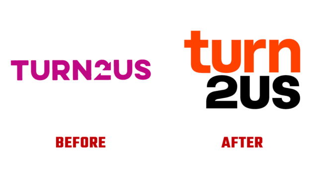 Turn2us Prima e Dopo Logo (Storia)