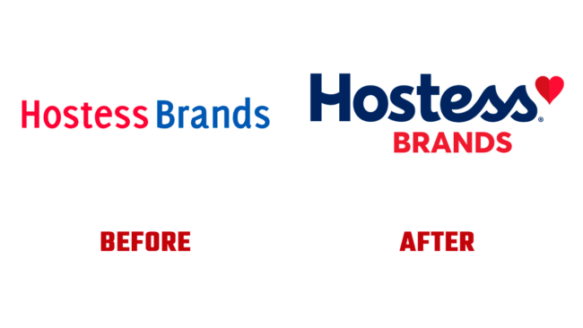 Hostess Brands Prima e Dopo Logo (Storia)