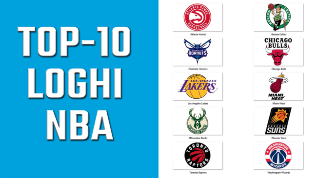 Top-10 loghi NBA