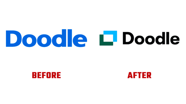 Doodle Prima e Dopo Logo (Storia)